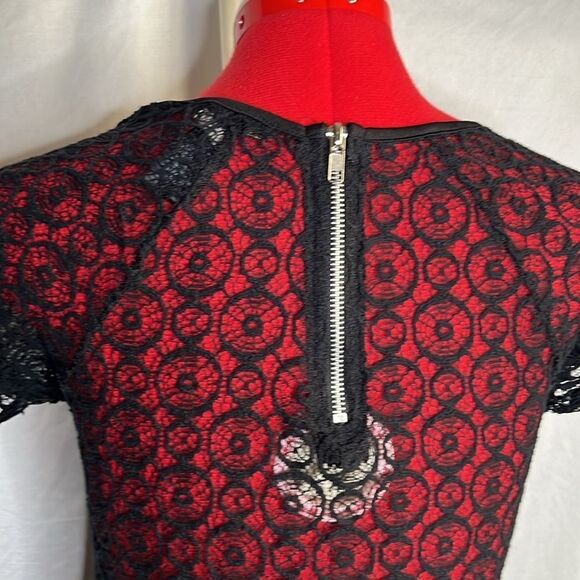 MM36 Grass collection lace patterned sheer blouse - Picture 5 of 7